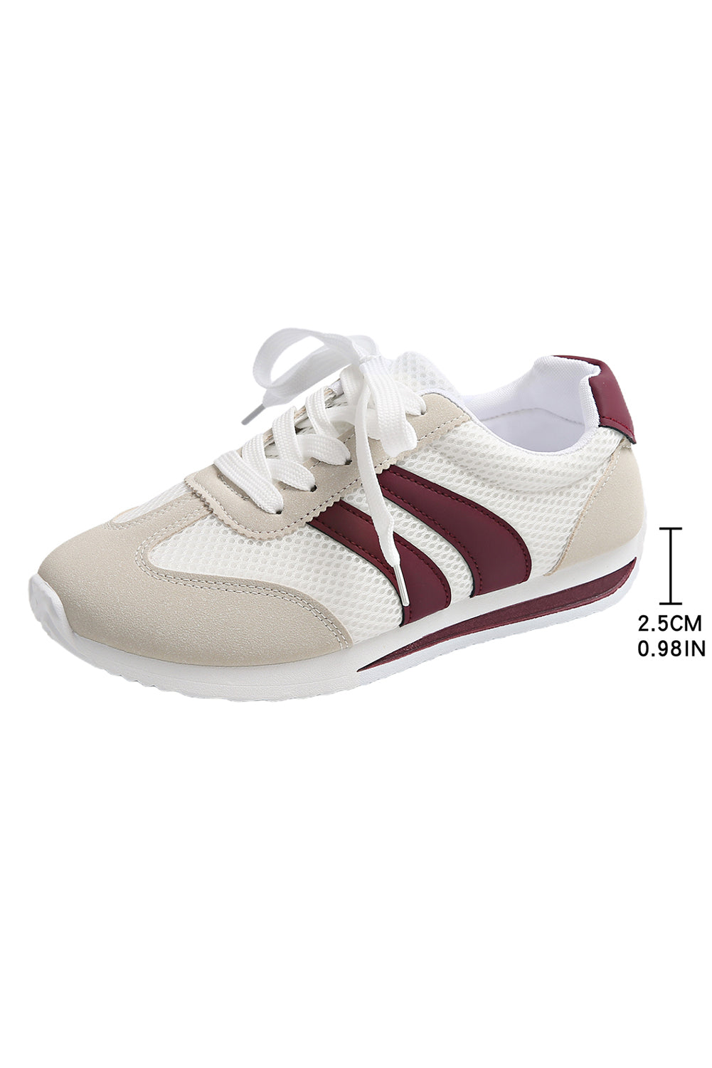 Vintage Double Stripe Retro Jogger Sneaker