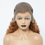 Load image into Gallery viewer, Pre-Plucked 13x4" Lace Front Water Wavy Highlight Wig Free Part 150% Density-100% Human Hair
