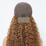 Load image into Gallery viewer, Pre-Plucked 13x4" Lace Front Water Wavy Highlight Wig Free Part 150% Density-100% Human Hair
