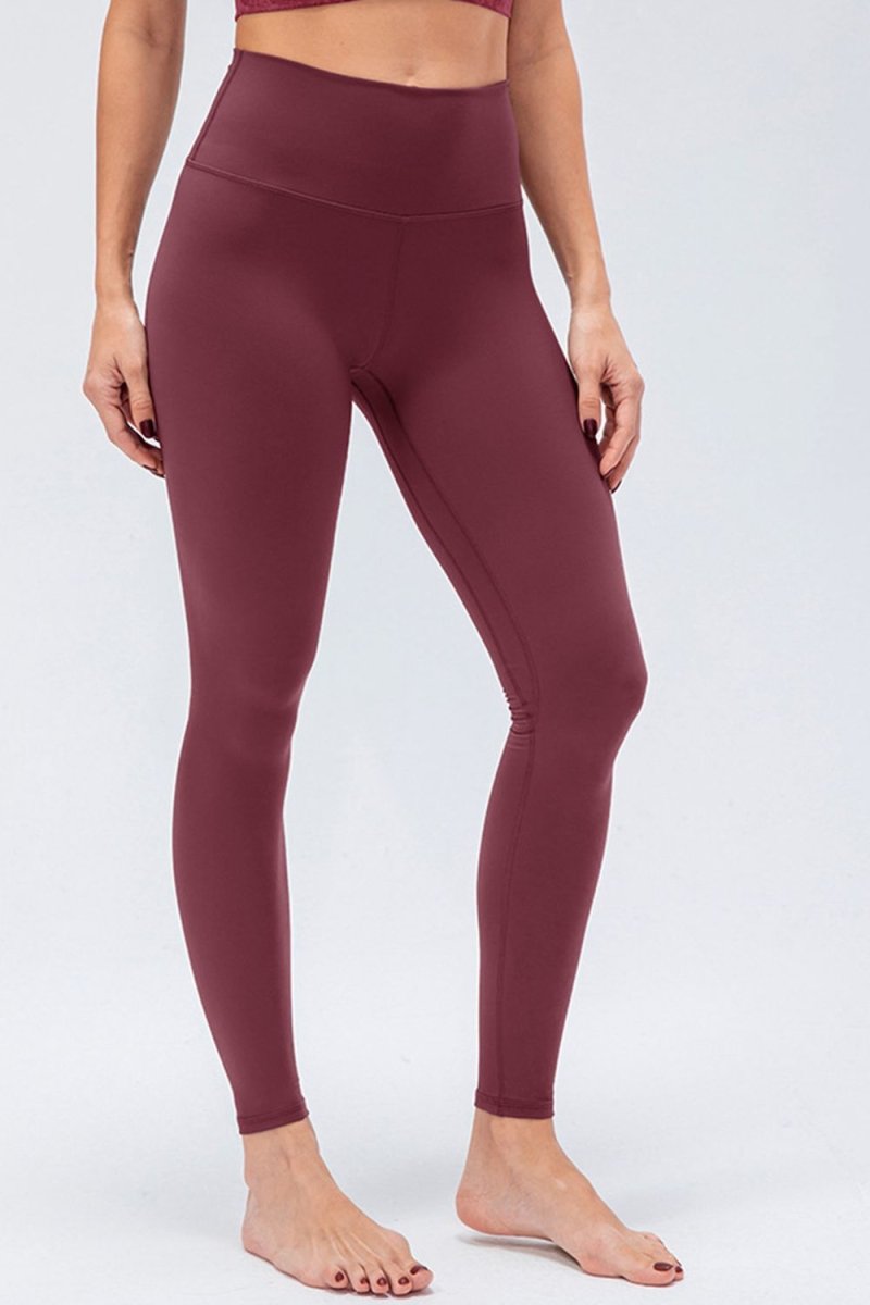 High-Waist Slim-Fit Active Leggings - The PM Edit