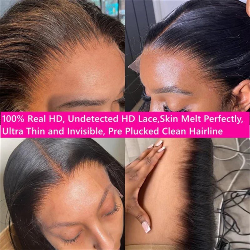 5x5 Body Wave Wear & Go Glueless Wig | 24 Inch | #1B Natural Black | 100% Human Hair