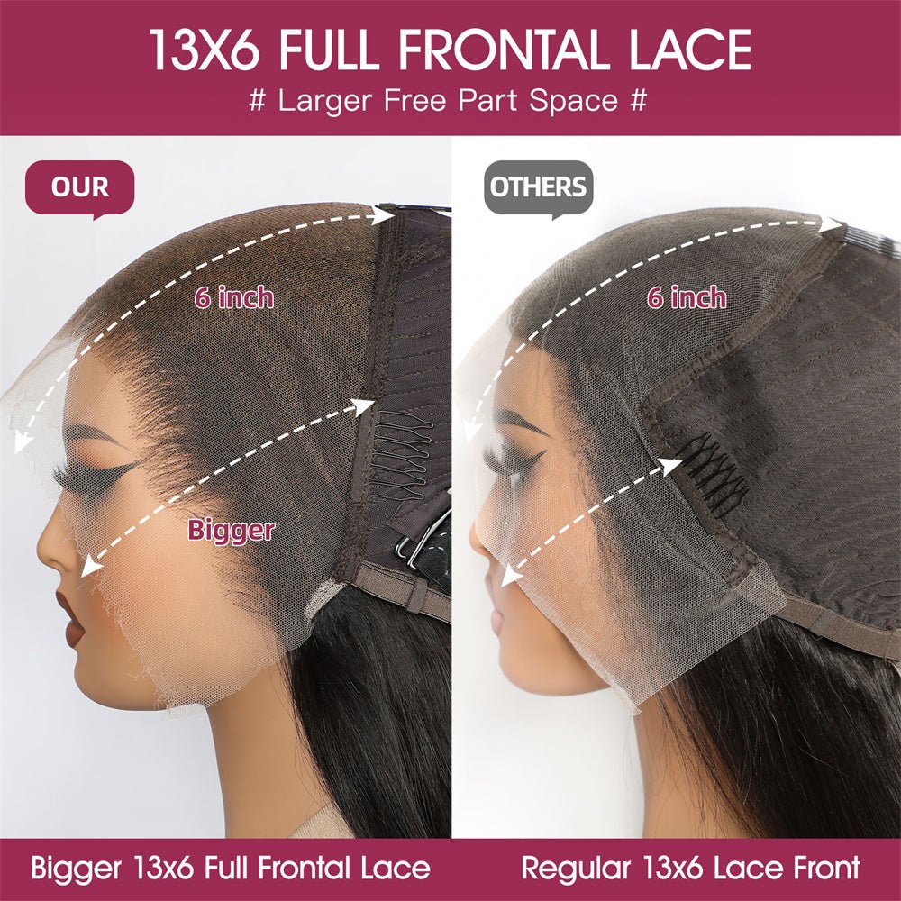 13x6 Body Wave HD Lace Front Wig 180% Density | 100% Human Hair