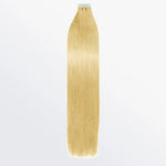 Load image into Gallery viewer, Premium Quality Straight Tape In Remy Hair Extensions #613 Lightest Blonde
