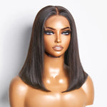 Load image into Gallery viewer, Pre-Plucked 13x4 Lace Front Straight Bob Wig 150% Density
