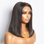 Load image into Gallery viewer, 5x5 Glueless Lace Closure Bob Wig 150% Density Straight
