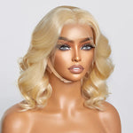 Load image into Gallery viewer, 613 13x4 Pre-Plucked Lace Front Body Wave Bob Wig 150% Density

