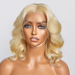 Load image into Gallery viewer, 613 13x4 Pre-Plucked Lace Front Body Wave Bob Wig 150% Density
