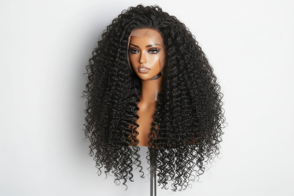 Deep‑Wave Glueless HD Lace Front Wig – 200% Density, 13×4 Full Frontal