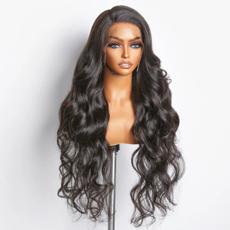 200% Density 13x4 Full Frontal Lace Wig Body Wave, 100% Human Hair, 200% Density