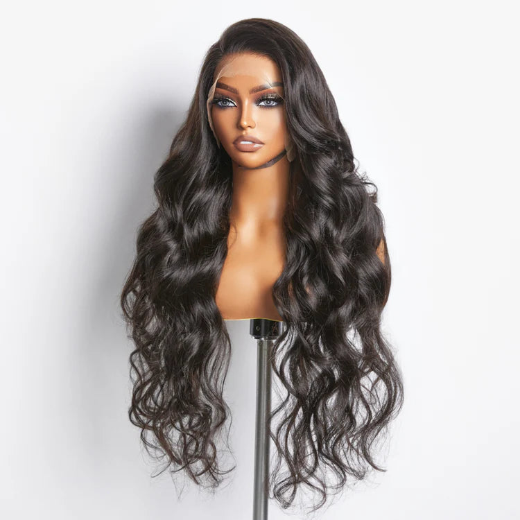 200% Density 13x4 Full Frontal Lace Wig Body Wave, 100% Human Hair, 200% Density