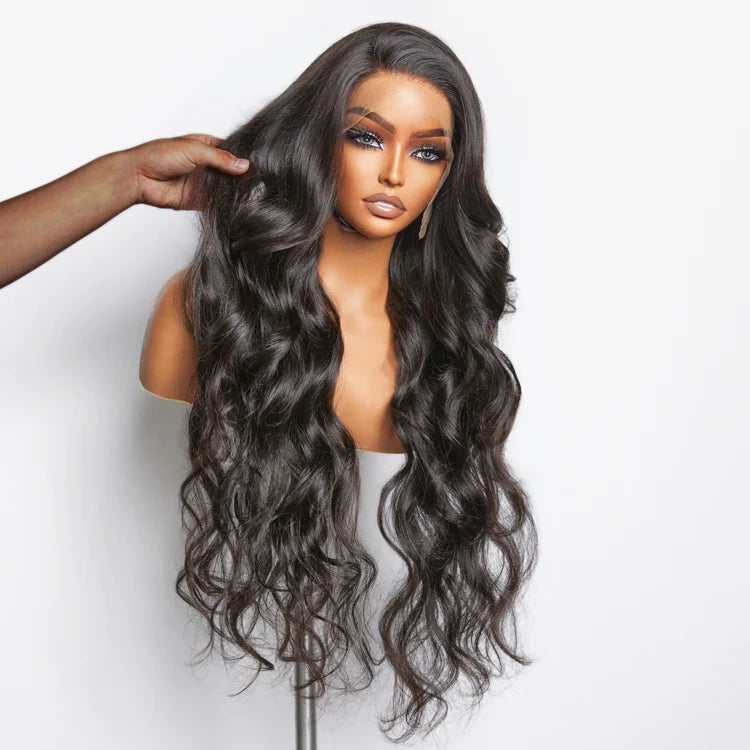 200% Density 13x4 Full Frontal Lace Wig Body Wave, 100% Human Hair, 200% Density