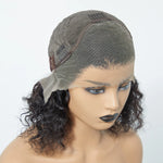 Load image into Gallery viewer, Pre-Plucked 13x4 Lace Front Water Wave Bob Wig 150% Density
