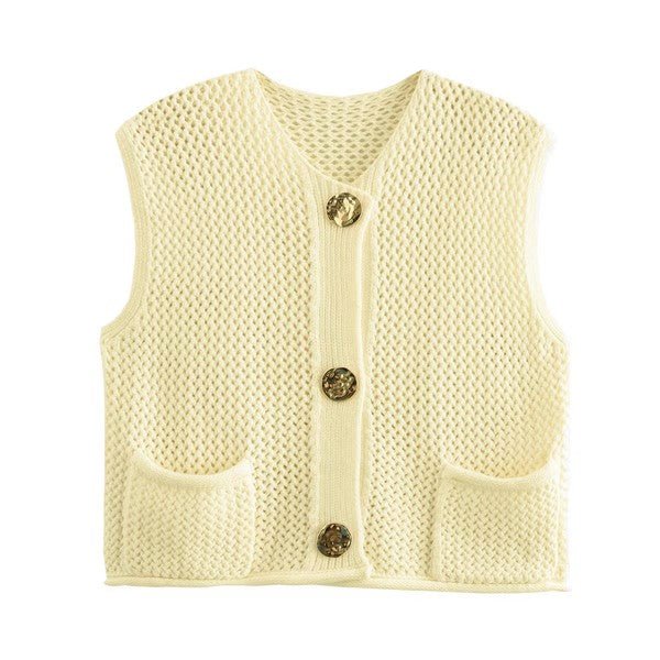 Knit Sweater Vest - The PM Edit