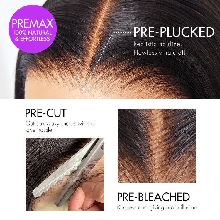 13x4 HD Lace Front Short Bob Wig 180% Density | 100% Human Hair