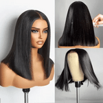 Load image into Gallery viewer, 13x4 HD Lace Front Short Bob Wig 180% Density | 100% Human Hair
