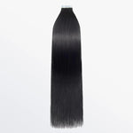 Load image into Gallery viewer, Premium Quality Straight Tape In Remy Hair Extensions #1 Jet Black
