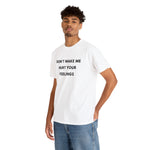 Load image into Gallery viewer, Don't Make Me Hurt Your Feelings Unisex Heavy Cotton Tee
