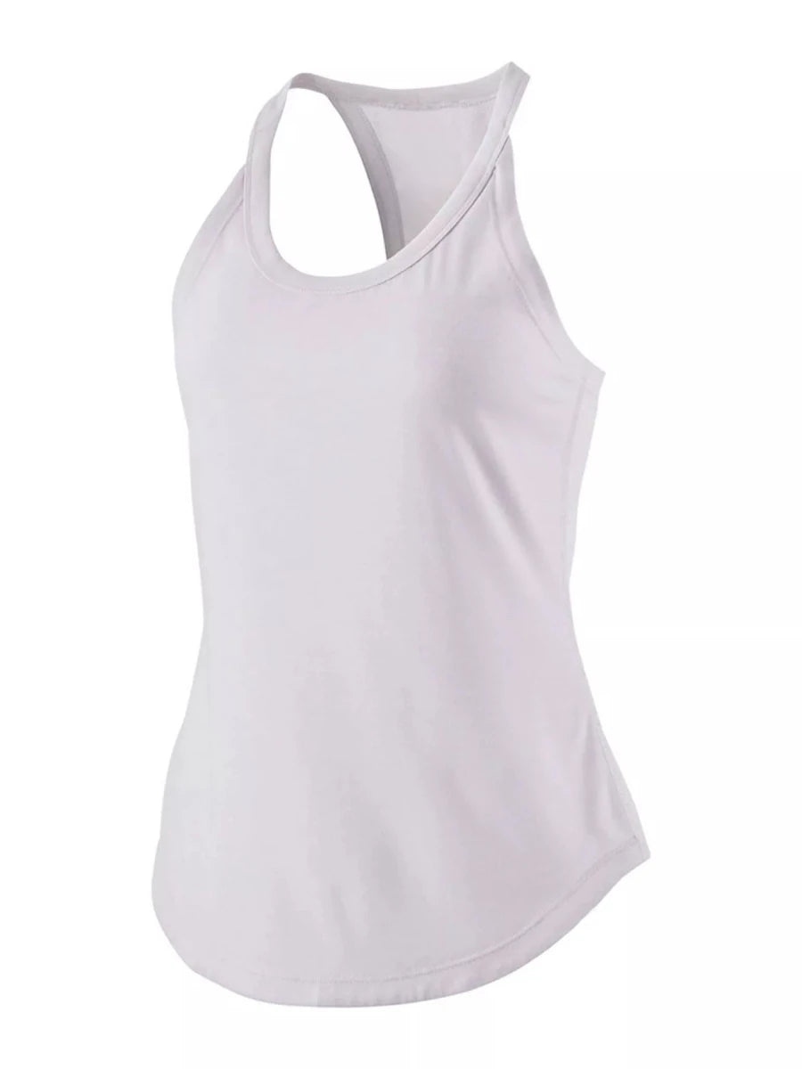 Pleated-Back Racerback Active Tank - The PM Edit