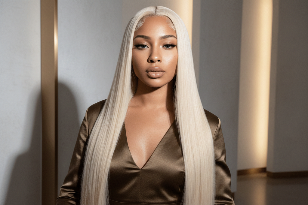 13x6 613 Straight HD Lace Front Wig 180% Density– Sleek, Natural, and Undetectable