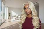 Load image into Gallery viewer, 613 Blonde Body Wave Human Hair Wig | 13x6 HD Transparent Lace Frontal Wig |180% Density | 100% Human Hair
