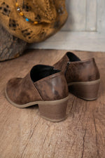 Load image into Gallery viewer, Coffee Suede Casual Ankle Boots

