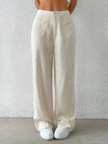 Wide - Leg Linen Pants - The PM Edit