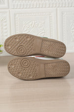 Load image into Gallery viewer, Pink Striped Patchwork Lace Up Sneakers
