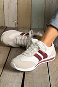 Vintage Double Stripe Retro Jogger Sneaker
