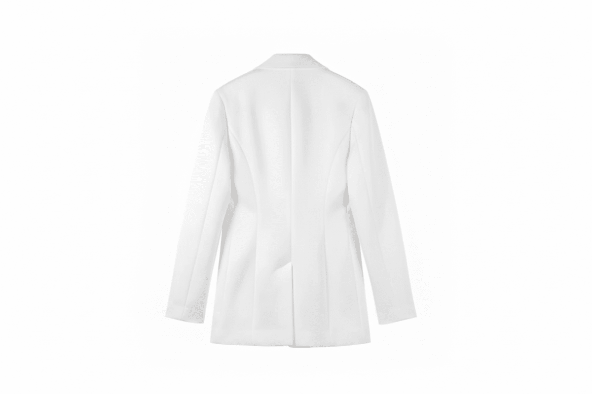 Black and White Women's Suit Jacket - The PM Edit