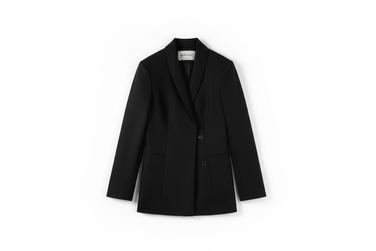 Black and White Women's Suit Jacket - The PM Edit