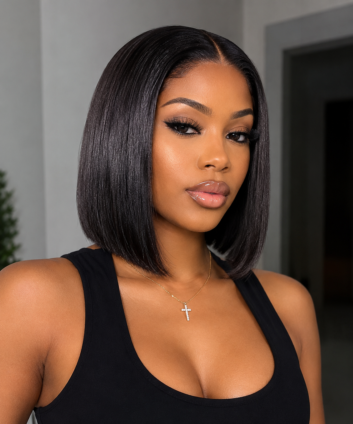 13x4 HD Lace Front Short Bob Wig 180% Density | 100% Human Hair