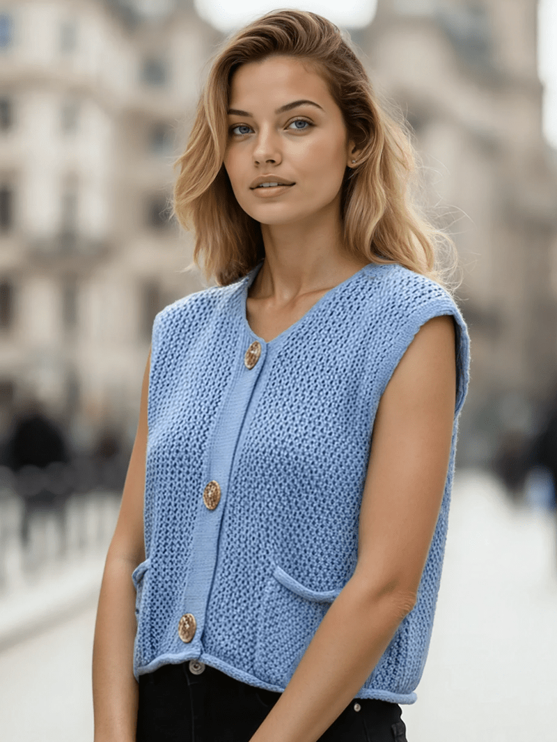 Knit Sweater Vest - The PM Edit