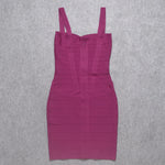 Load image into Gallery viewer, Mini Bodycon Bandage Dress – Curve-Hugging Fit with Luxe Stretch | Night Out Essential
