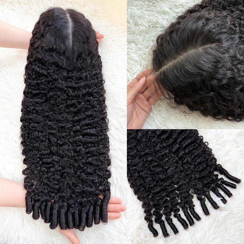 180% Density 13x6 HD Lace Burmese Kinky Curly Human Hair Wig - Glueless Wear and Go Pre-Plucked Protective Styling Fashion Accessory for Women | The PM Edit