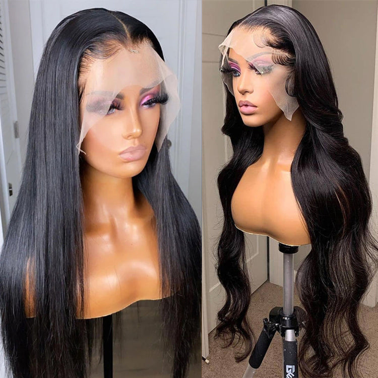 180% Density 360 HD Lace Straight Human Hair Wig - Extra Long 26-34 Inch Glueless Wear & Go Invisible Melt Removable Wig for Women | The PM Edit