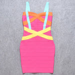 Load image into Gallery viewer, Mini Bodycon Bandage Dress – Curve-Hugging Fit with Luxe Stretch | Night Out Essential
