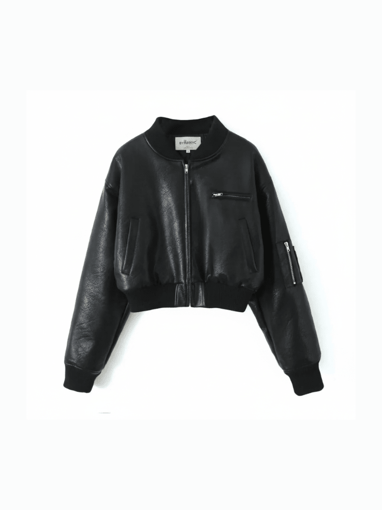 Retro - Style Zipper Jacket for Women - The PM Edit