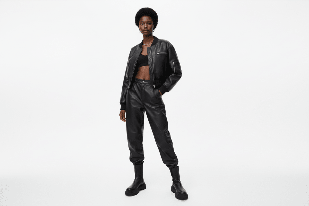 Retro - Style Zipper Jacket for Women - The PM Edit