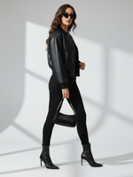 Load image into Gallery viewer, Retro-Style Zipper Jacket for Women
