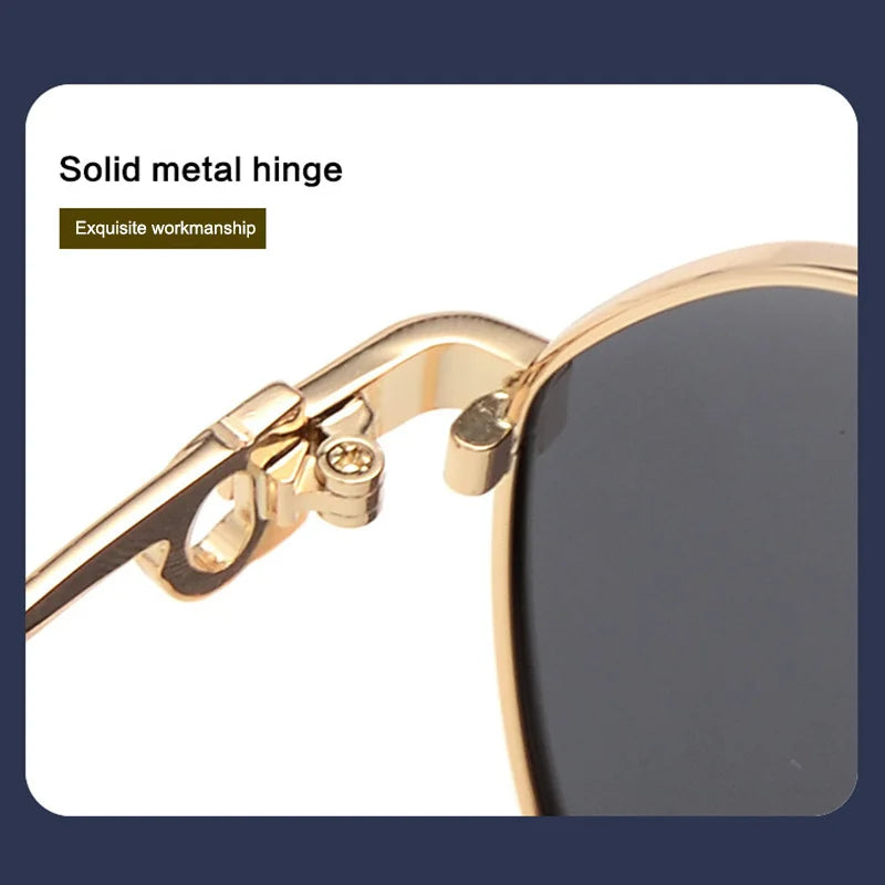 Polarized Aviator Sunglasses | UV400 | Gold Metal Frame