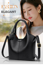 Load image into Gallery viewer, Soft Leather Luxury Handbag – Everyday Elegance with Premium Texture
