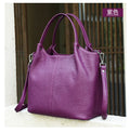 Genuine Leather Soft Cow Tote Bag | Spacious Crossbody & Shoulder Bag