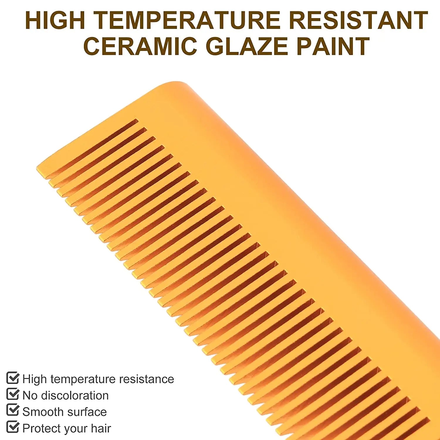 Electric Ceramic Hot Comb | Anti-Scald Hair Straightener for Wigs