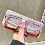 Load image into Gallery viewer, Icon Energy Oversized Square Sunglasses – Bold, Blocky, and Unbothered
