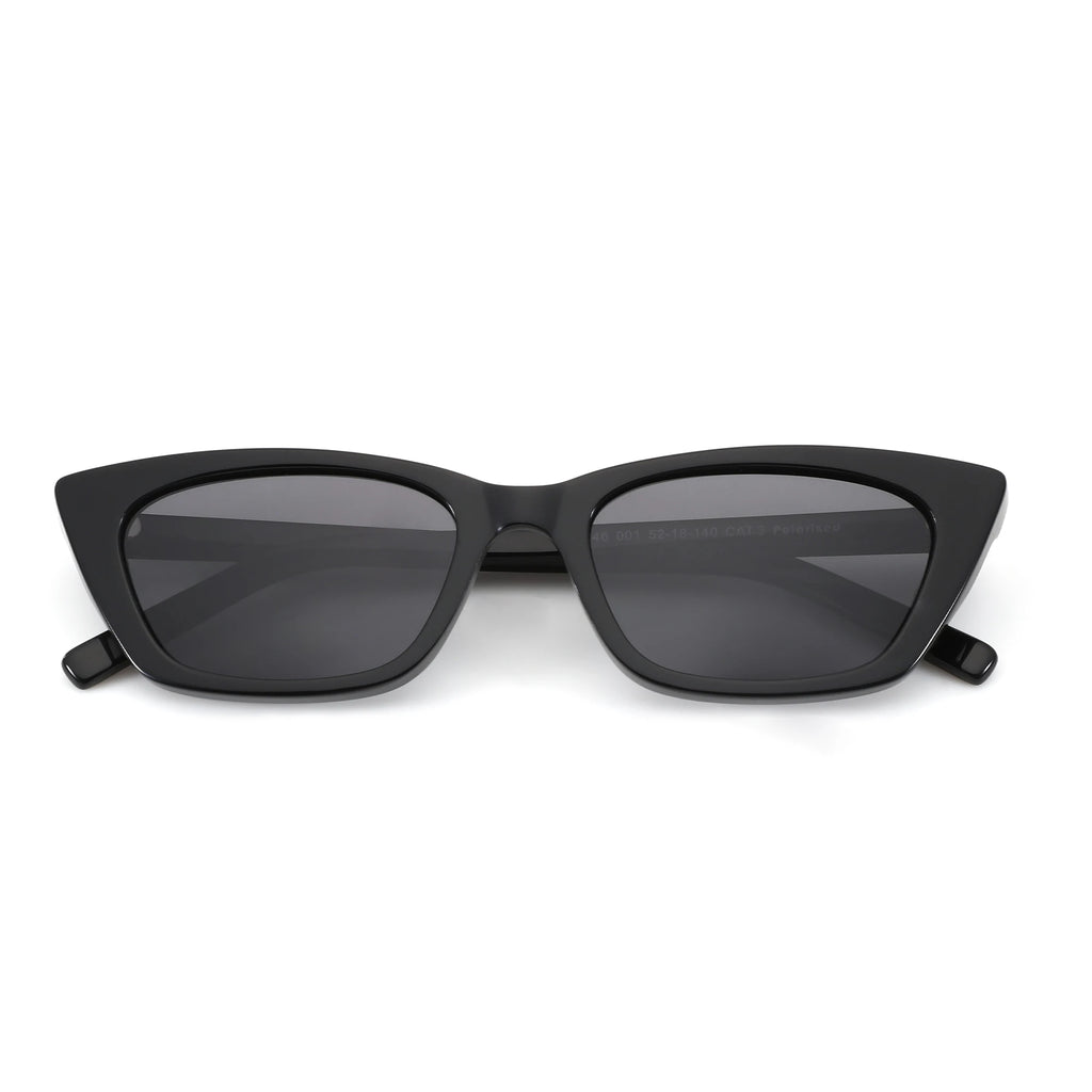 Retro Cat-Eye Polarized Sunglasses | UV400 | Handmade Acetate Frame