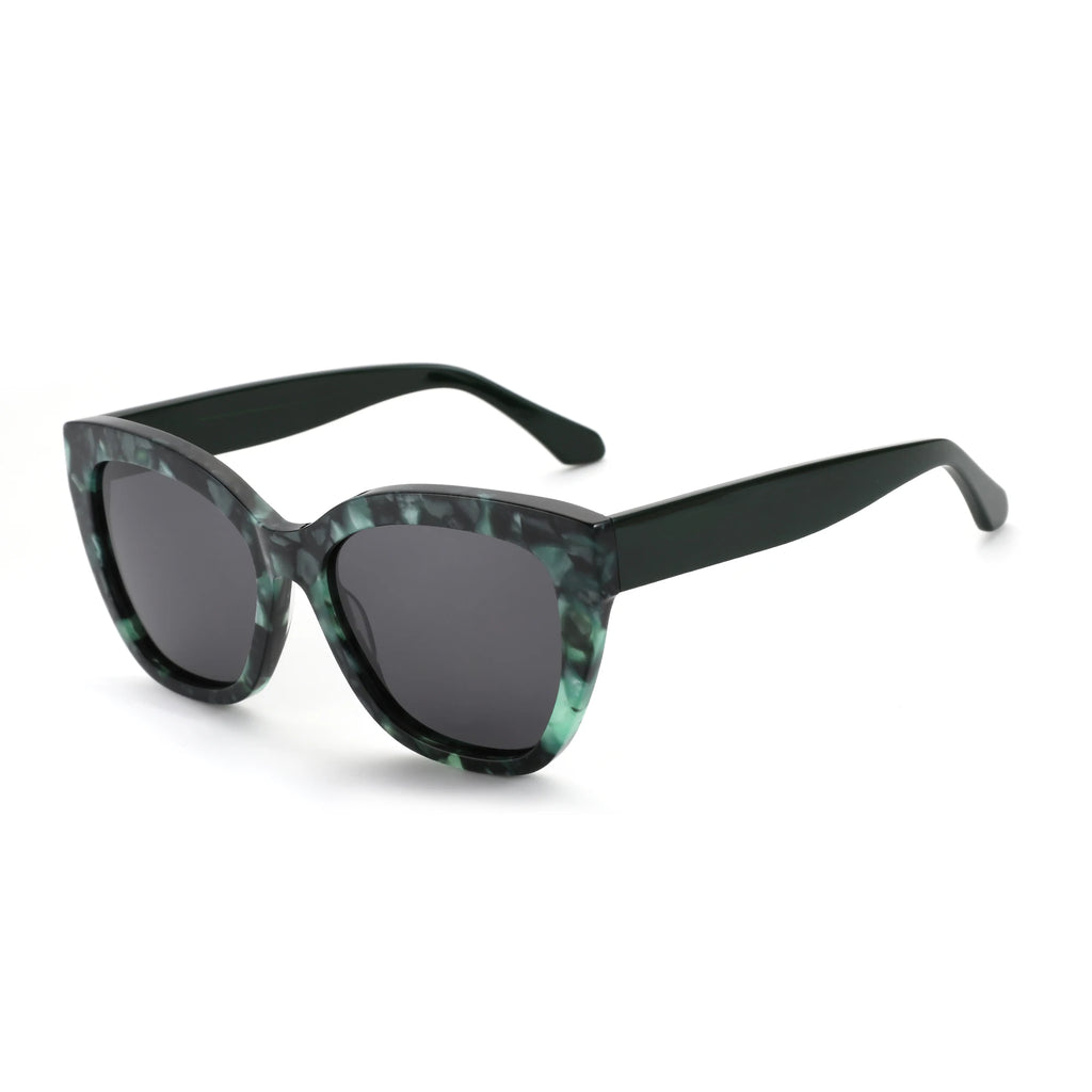 Oversized Butterfly Cat-Eye Sunglasses | Polarized UV400 | Acetate Frame