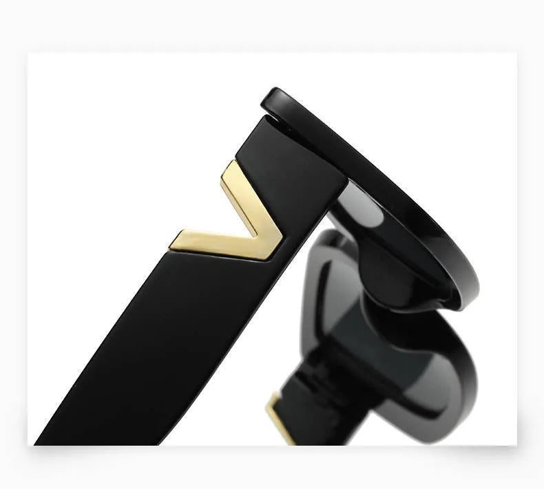 Rectangle Sunglasses with Gold Hardware | UV400 | 3 Colors