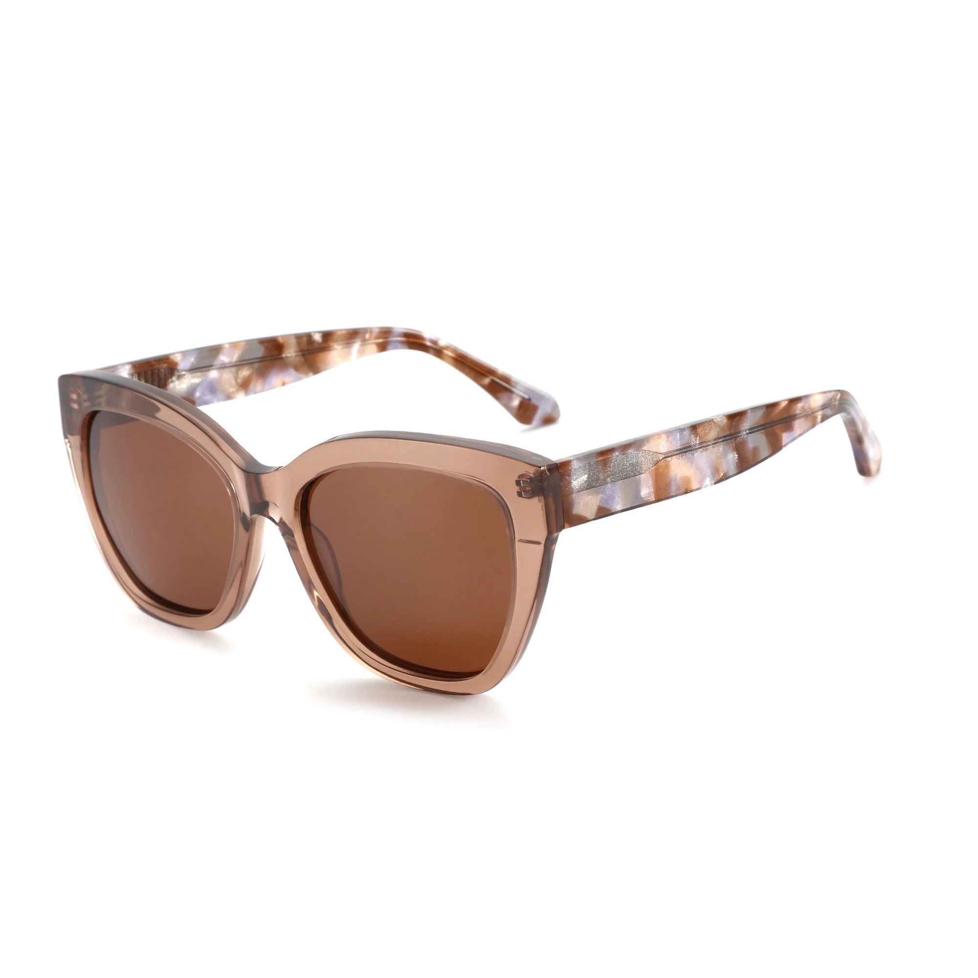 Oversized Butterfly Cat-Eye Sunglasses | Polarized UV400 | Acetate Frame