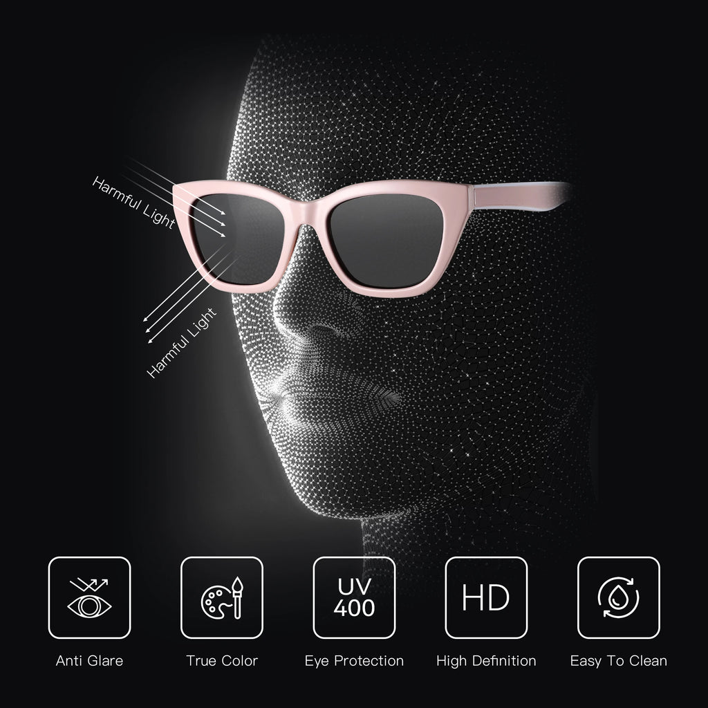 Square Polarized Sunglasses | UV400 Protection