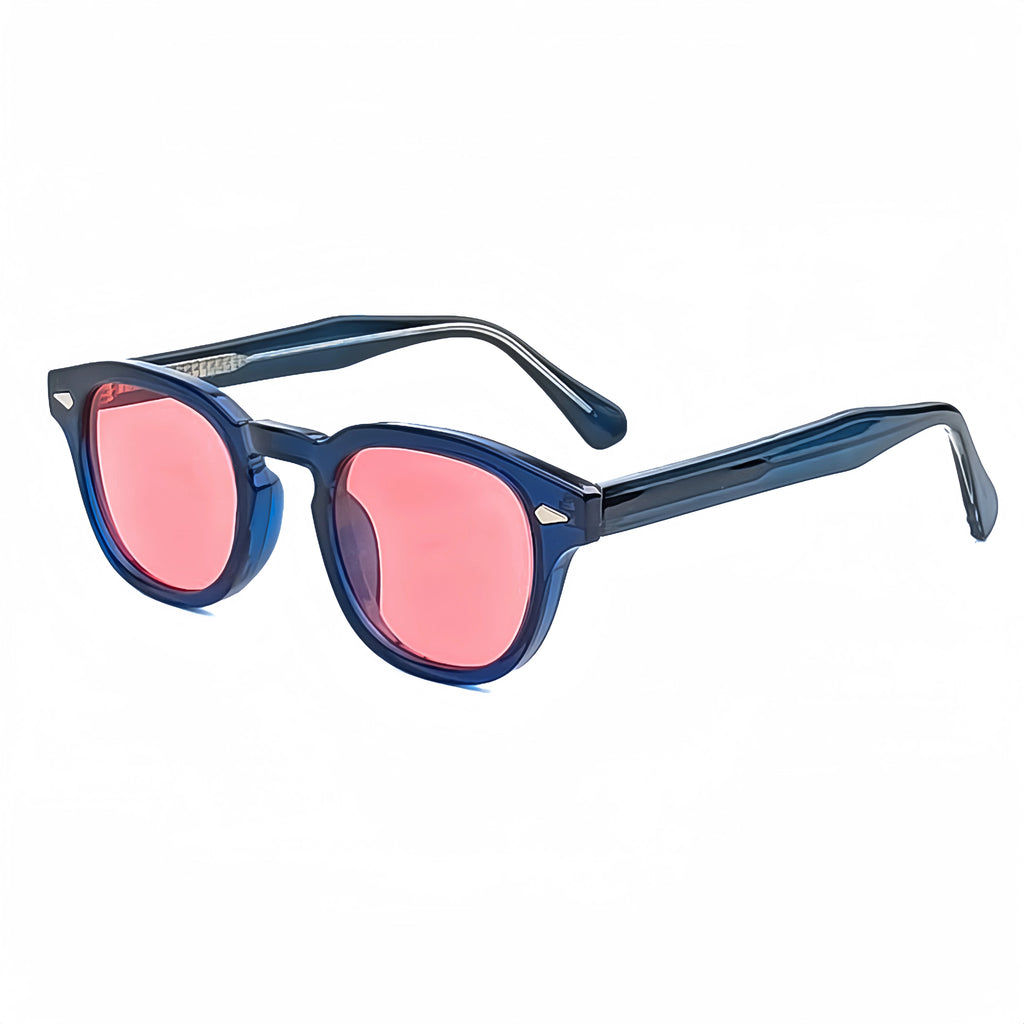 Unisex Retro Round UV400 Sunglasses | Plastic Frame